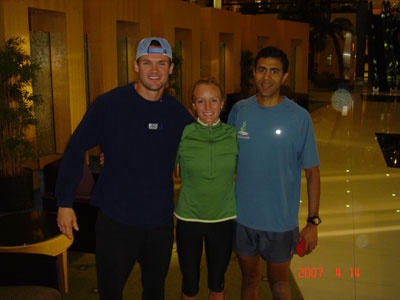 Shalane Flanagan and her Husband