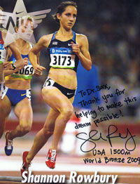 Shannon Rowbury, World Championships Bronze Medalist 2009